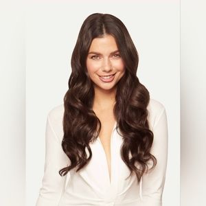 20" Seamless Chocolate Brown Volume Bundle Clip-Ins - 20" (225g) Luxy Hair